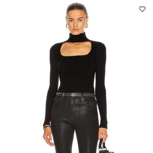 Jonathan Simkhai Black Janessa Top